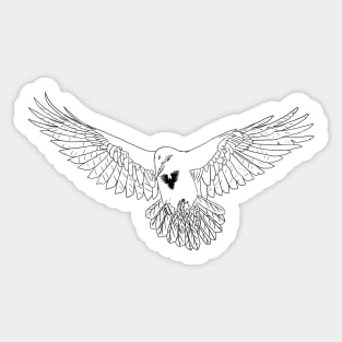 Dark Raven Sticker